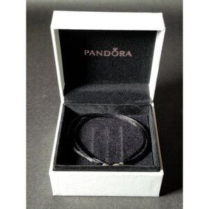 Pandora Multi-Strand Black Bracelet